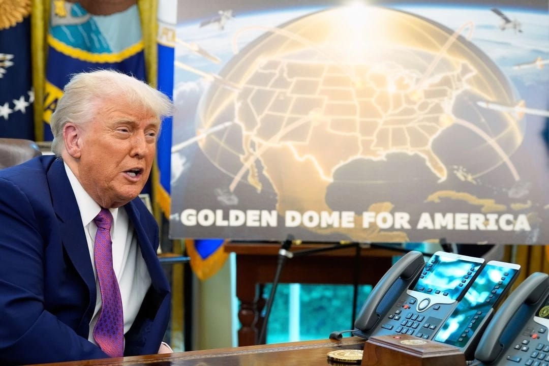 Trump elige un diseño de escudo antimisiles (Golden Dome) de 175 mil mdd
