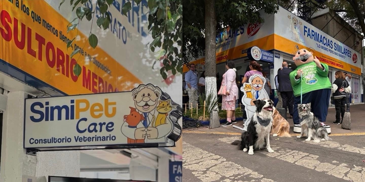 Farmacias Similares inaugura el primer Simi Pet Care