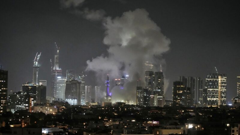 Guerra Israel vs Irán, así impactaron los misiles iraníes en Tel Aviv