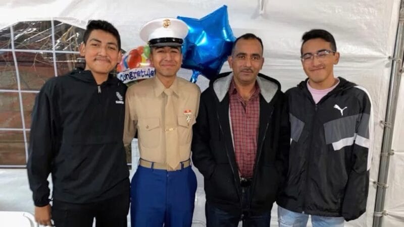 Indignación en California tras la golpiza y detención a un jardinero mexicano y padre de tres soldados de EU por agentes de ICE