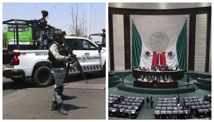 Cámara de Diputados aprobó, en lo general y en lo particular con cambios, dictamen que expide nueva Ley de la Guardia Nacional