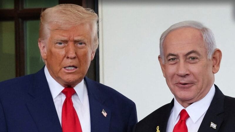 Trump estalla contra juicio a  Netanyahu: ¡»No lo vamos a tolerar»!
