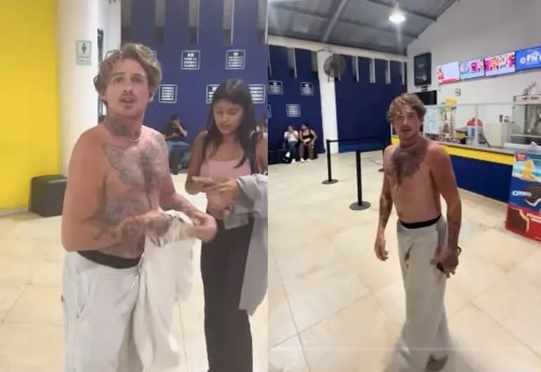 Extranjero agrede a mujer mexicana en cine de Oaxaca