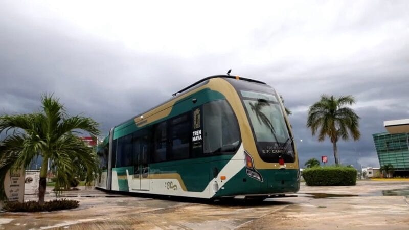 Campeche ya tiene su primer tren ligero sin operador de toda Latinoamérica
