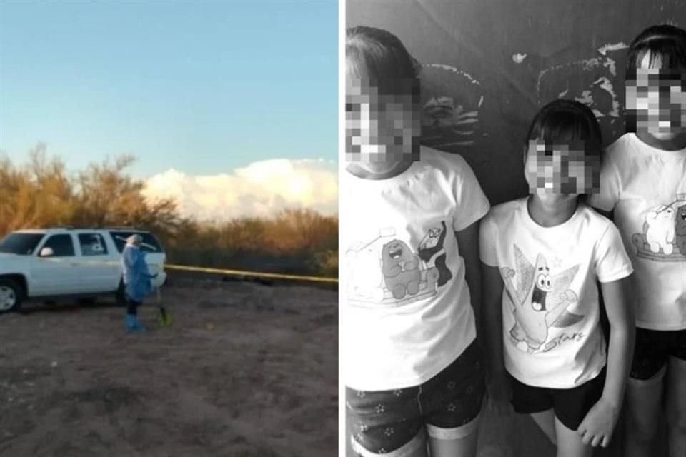 Detienen al padrastro de las 3 niñas y su madre asesinadas en Sonora