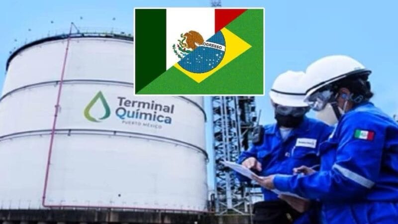 México y Brasil construirán terminal petroquímica Puerto México en BRICS para sacar hasta 80 mil barriles al día; Así será el proyecto en Veracruz