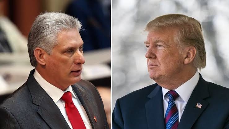 Trump sanciona a presidente de Cuba; quita visa a altos funcionarios