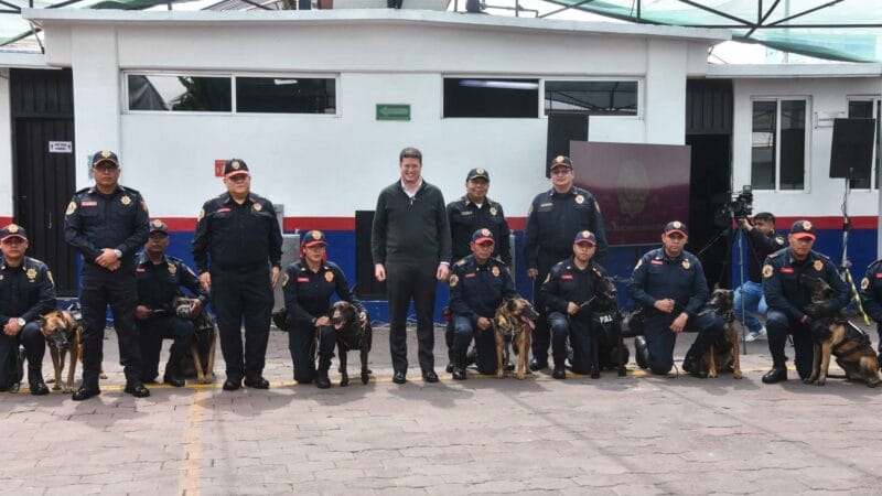 28° aniversario de la Unidad Canina de la Policía Bancaria e Industrial