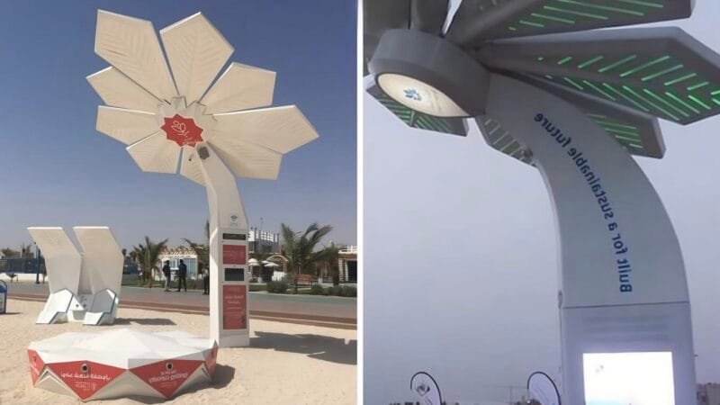 En Dubái, las palmeras ya no solo dan sombra: ahora ofrecen Wi-Fi gratuito