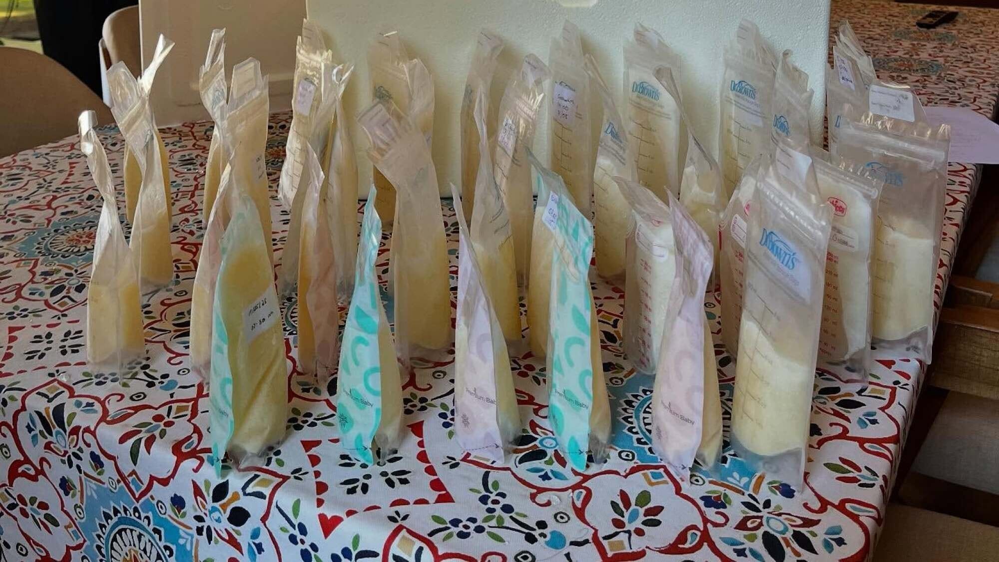 Mamá donó leche materna en memoria de su hijo: “Cada gota lleva un pedacito de él”