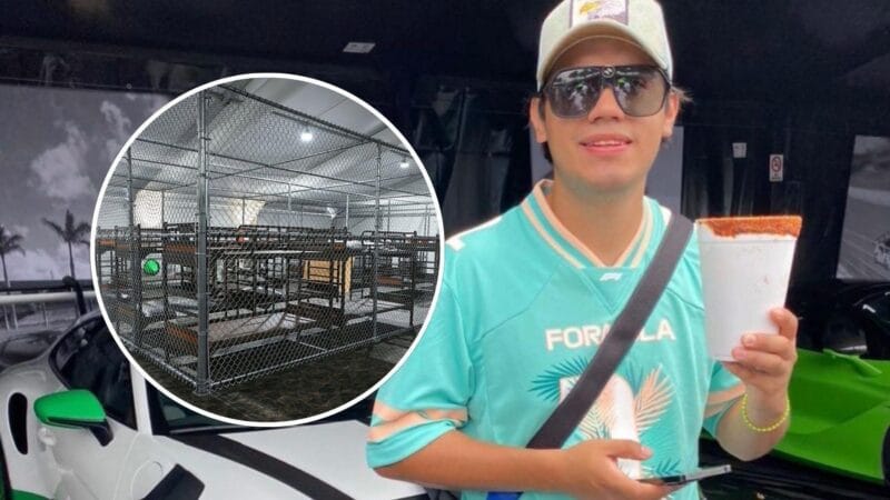 Entró legalmente como turista a EE.UU pero hoy está incomunicado en la prisión Alligator Alcatraz
