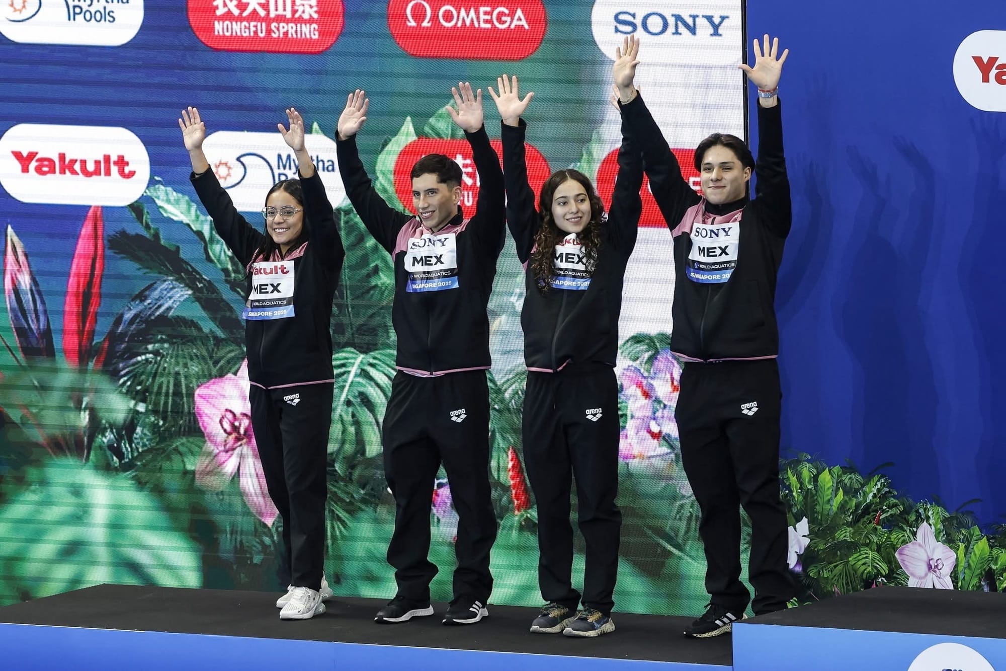 México al podio con plata histórica en el Mundial de Deportes Acuáticos en Singapur&nbsp;