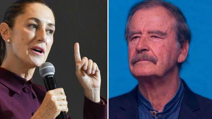 Claudia entre más los protejas más te hundes: Vicente Fox