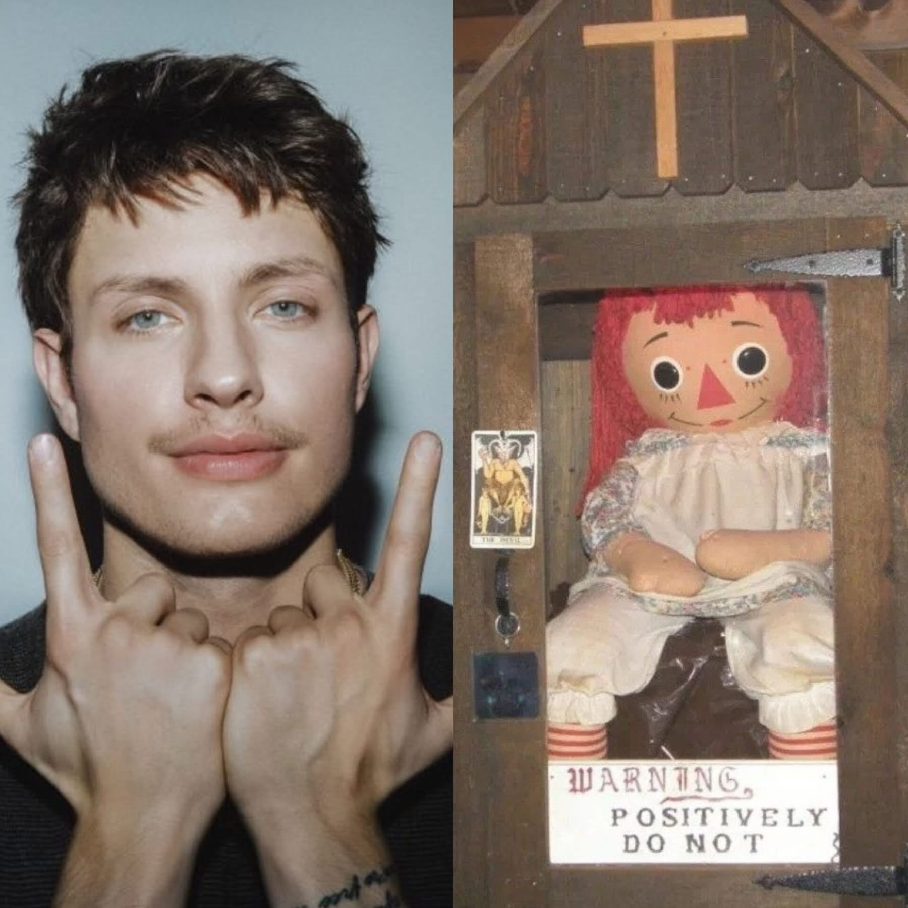 Muñeca Annabelle tiene nuevo dueño: ¿Qué hará el comediante Matt Rife con la casa?