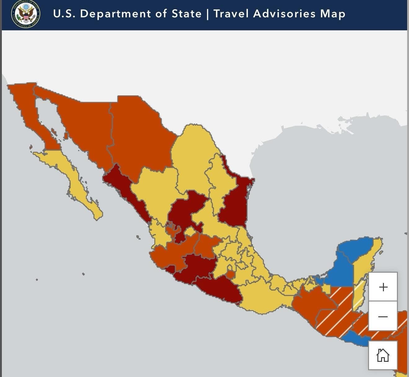 EU advierte “mayor precaución” al viajar a ciertos estados de México