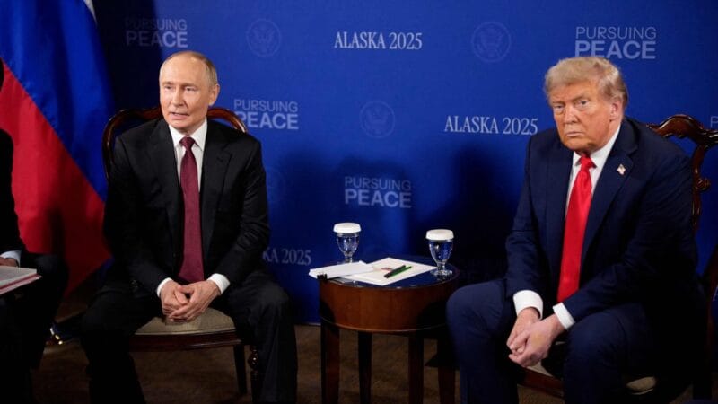 Putin y Trump terminan su encuentro en Alaska con conferencia de prensa