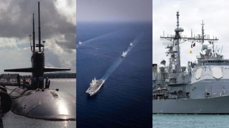 Trump envía un submarino nuclear y un crucero con lanzamisiles frente a Venezuela