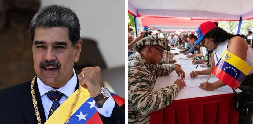 Maduro anuncia récord de 8.2 millones de venezolanos alistados en la Milicia Bolivariana y en la reserva