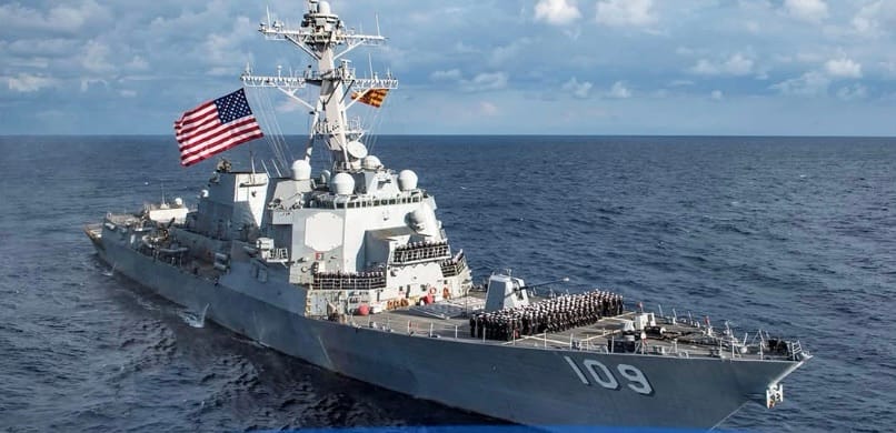 Aviones de combate F-16 de Venezuela sobrevolaron de manera «altamente provocadora» los buques de guerra de las Fuerzas Armadas de EU