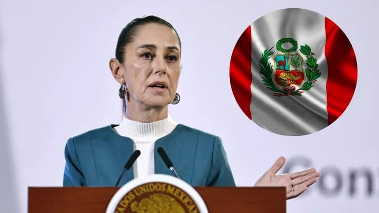 Congreso de Perú declara a Claudia Sheinbaum «persona no grata» por defender a Pedro Castillo