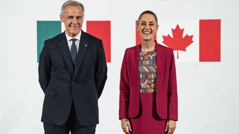 Sheinbaum y Carney cierran filas de cara a las negociaciones del TMEC con Trump