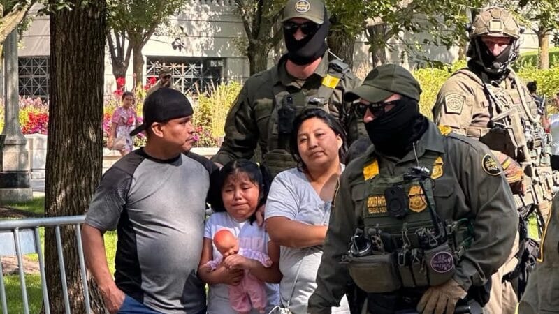 Familia detenida por la migra en Chicago mientras paseaba por un parque es de Guatemala