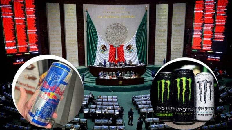 Por unanimidad, diputados en México prohíben venta de bebidas energéticas a menores de edad