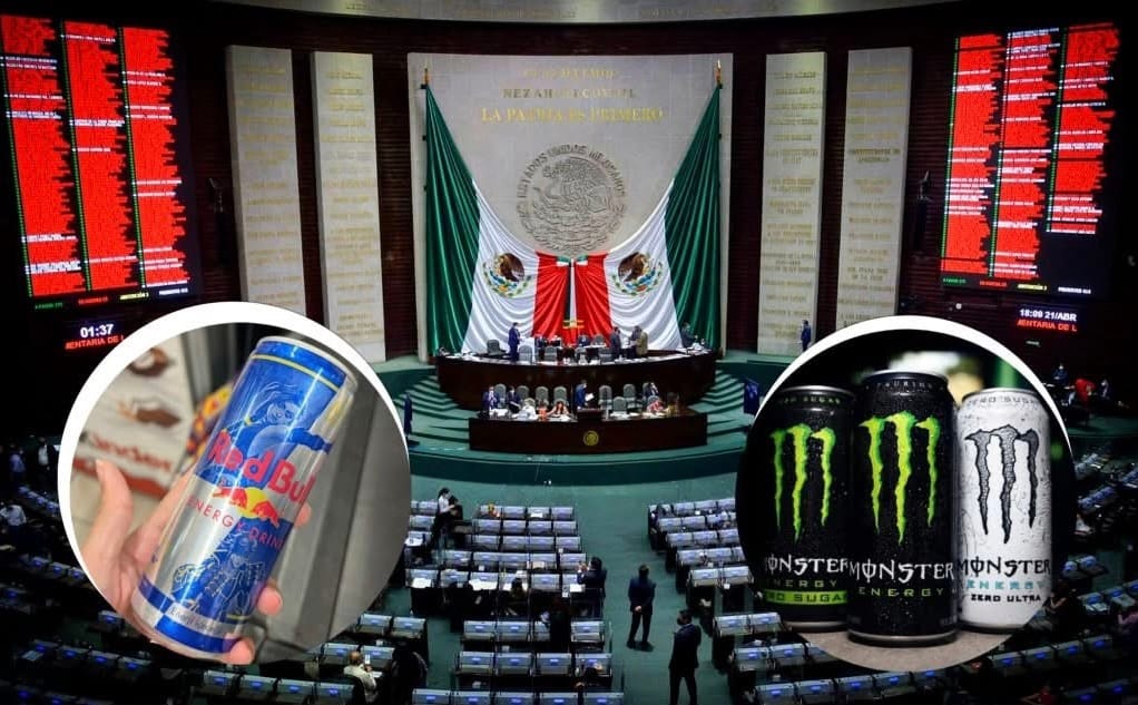 Por unanimidad, diputados en México prohíben venta de bebidas energéticas a menores de edad
