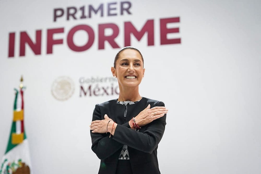 Claudia Sheinbaum cumple hoy su primer año al frente de México