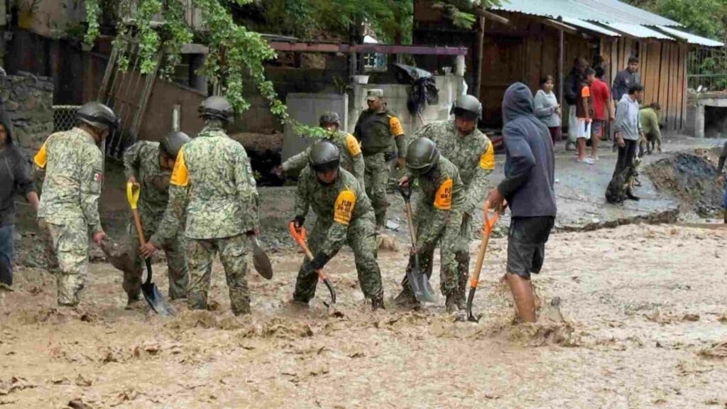 Ejército y Guardia Nacional activan Plan DN-III-E por lluvias en siete estados