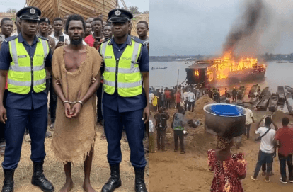 Tensión en Ghana: Incendian el “Arca de Noé”