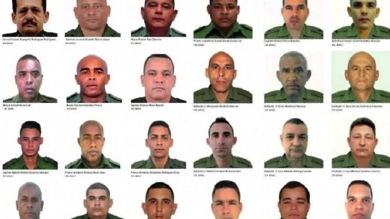 El gobierno de La Habana admitió la muerte de 32 cubanos durante la captura de Nicolás Maduro
