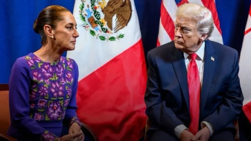 Trump afirma que México tiene una “líder maravillosa” tras llamada con Sheinbaum