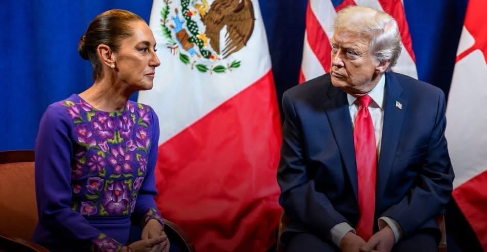 Trump afirma que México tiene una “líder maravillosa” tras llamada con Sheinbaum