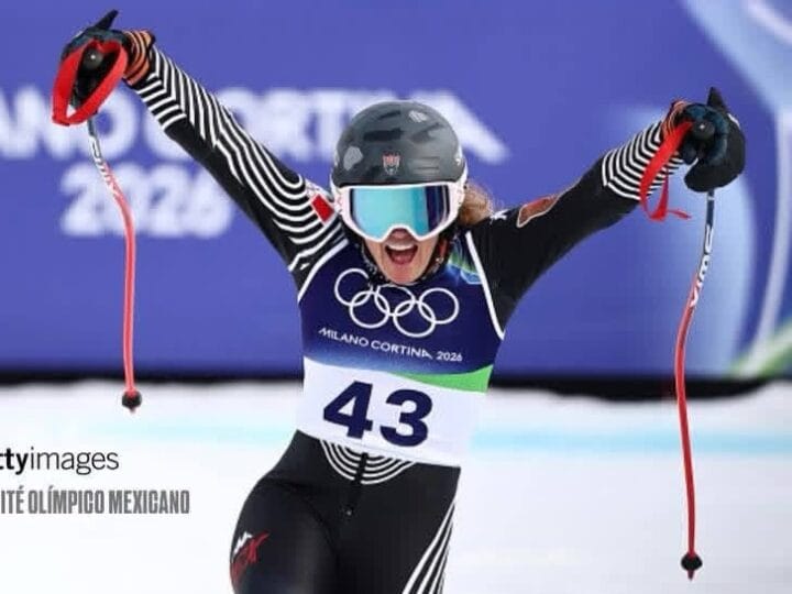 Sara Schleper hace historia para México en los Juegos Olímpicos de Invierno Milán-Cortina 2026