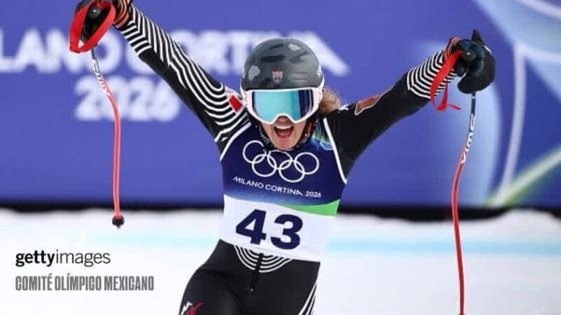 Sara Schleper hace historia para México en los Juegos Olímpicos de Invierno Milán-Cortina 2026