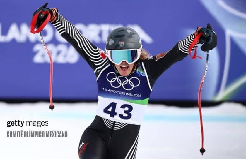 Sara Schleper hace historia para México en los Juegos Olímpicos de Invierno Milán-Cortina 2026