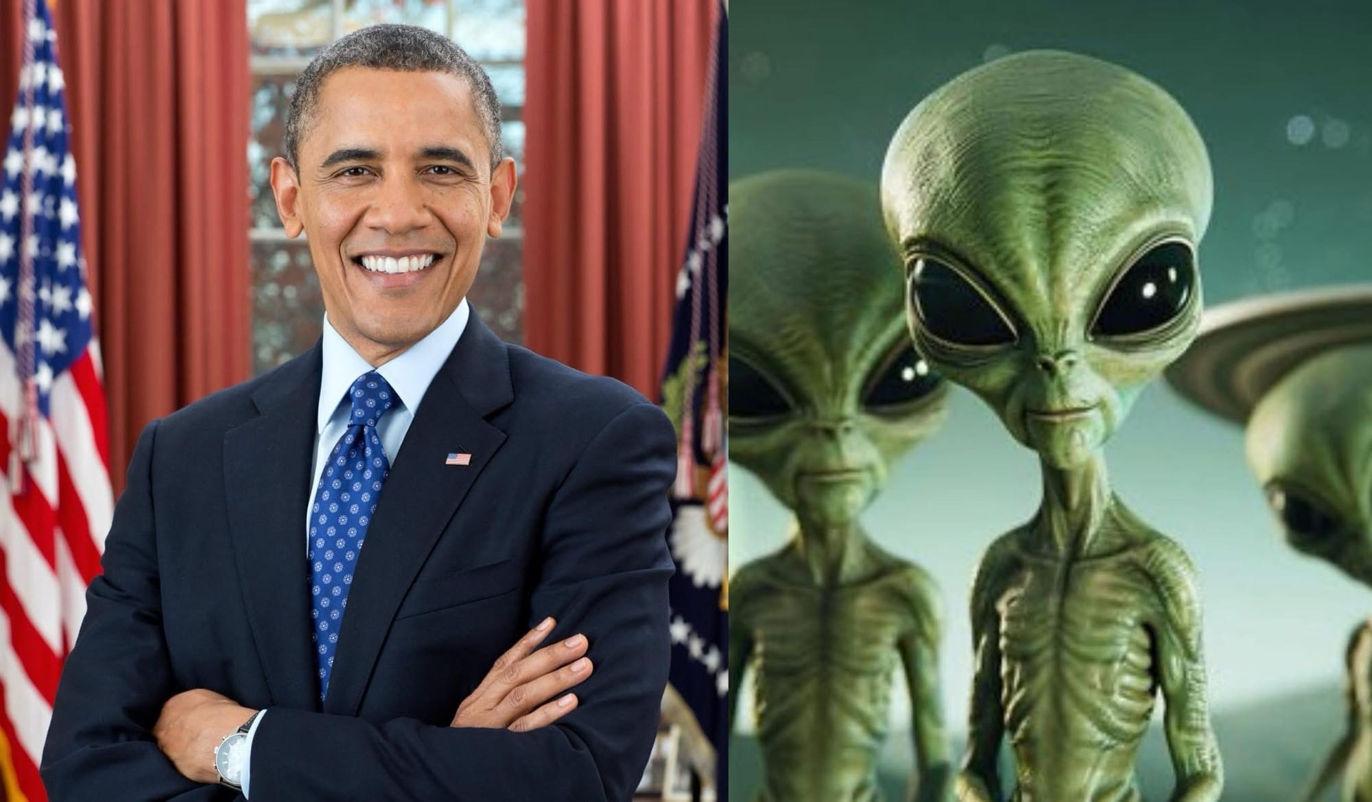 «Son reales, pero yo no los he visto»: Obama sobre los extraterrestres