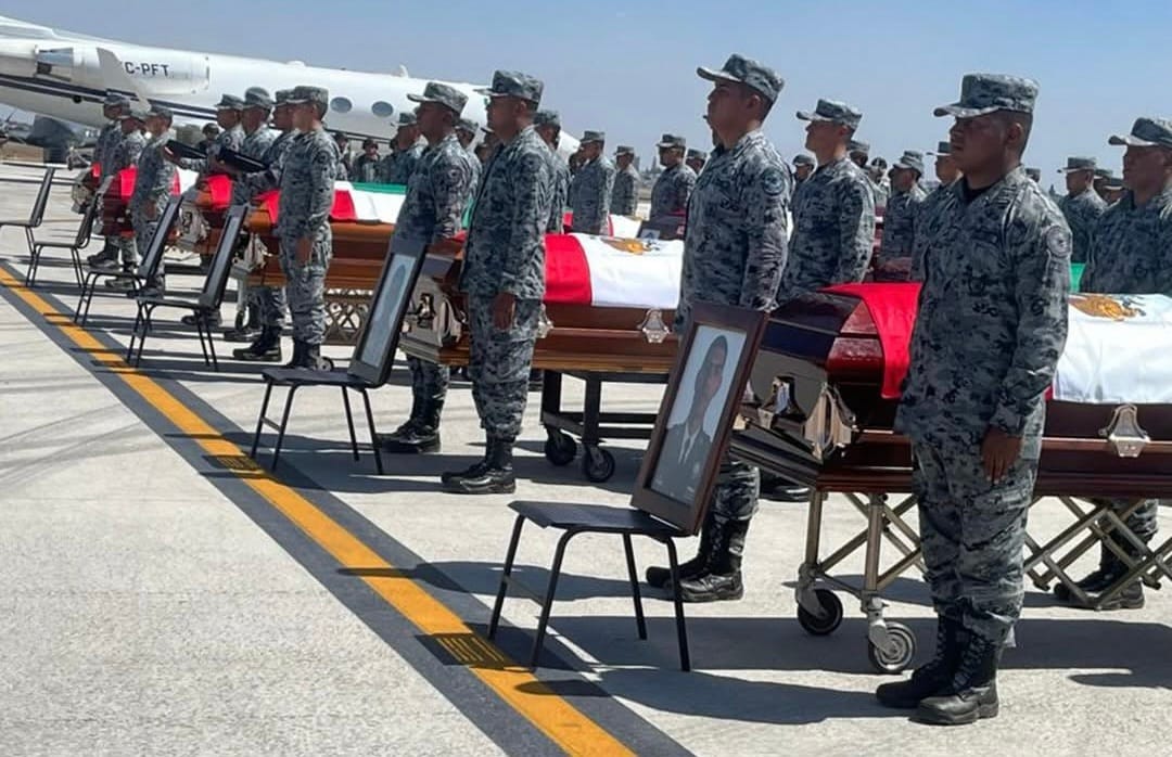 Rinden homenaje a militares caídos durante operativo que llevó al abatimiento de ‘El Mencho’ en Jalisco