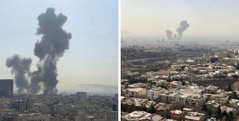 Estados Unidos e Israel acaban de realizar bombardeos en Irán