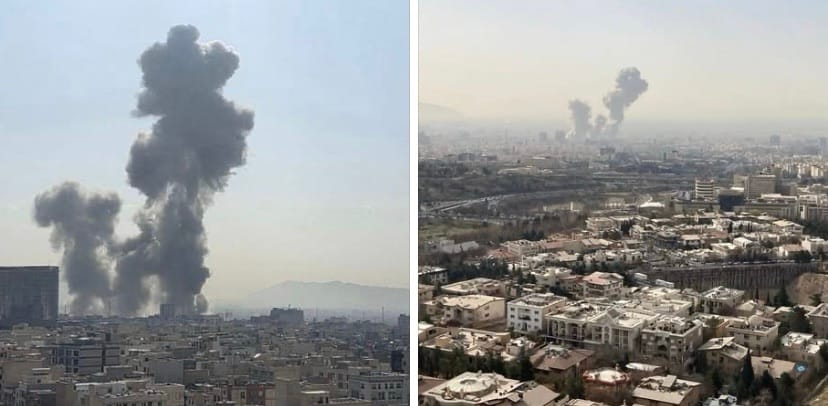 Estados Unidos e Israel acaban de realizar bombardeos en Irán