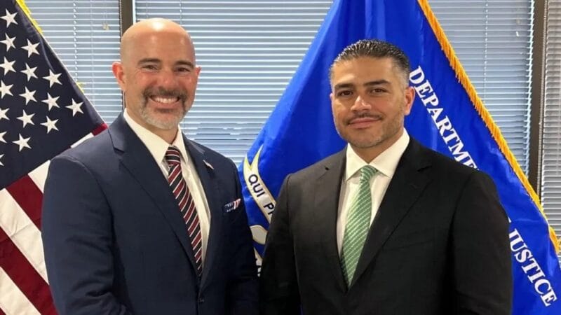 Omar Harfuch se reunió con el titular de la DEA, Terrance Cole