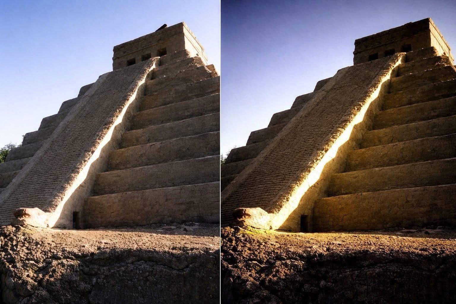 El Equinoccio de Primavera en la Pirámide de Kukulkán en Yucatán, México