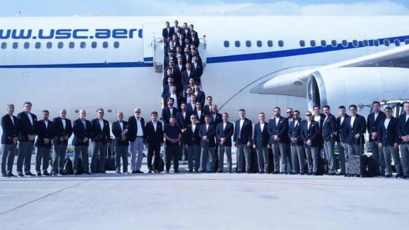 Selección de Irán llega a México para su preparación rumbo al Mundial 2026