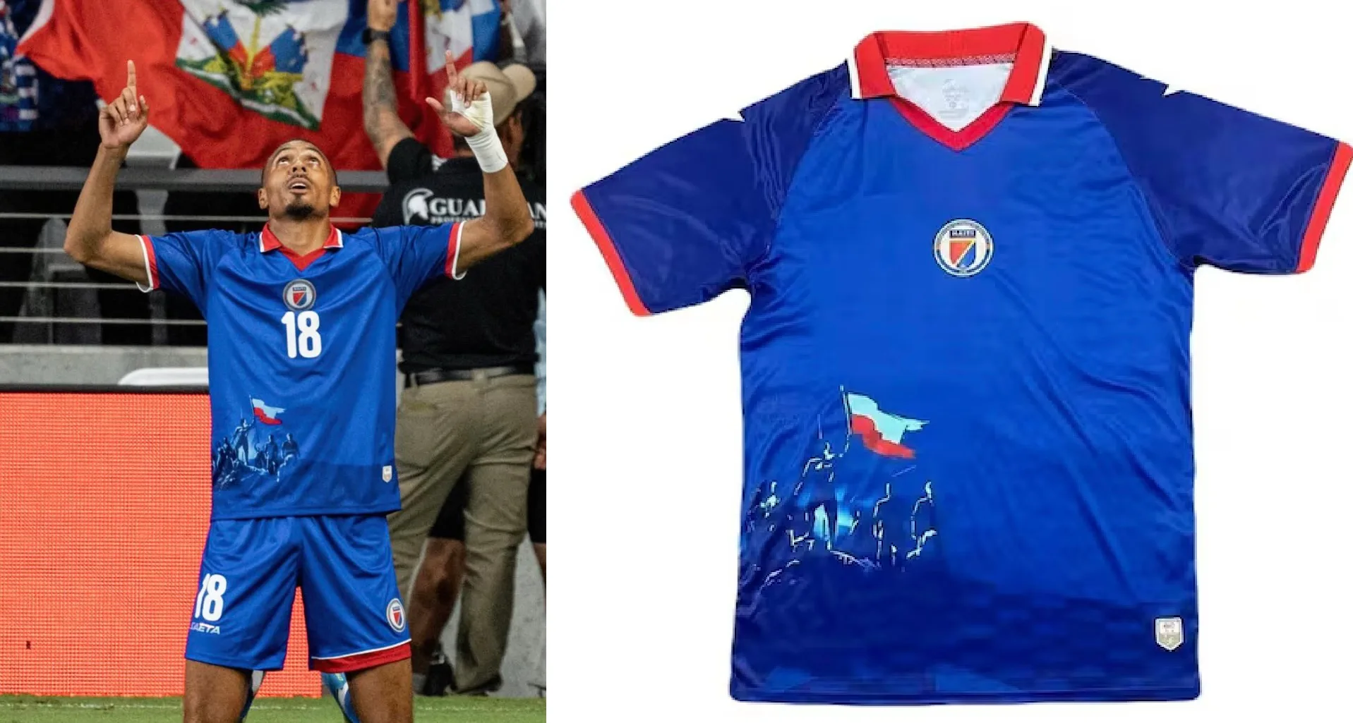 ¿Por qué la camiseta de Haití lleva la bandera de Polonia? La increíble historia de una hermandad de 200 años