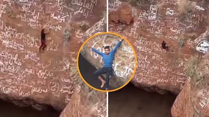 Tragedia en Yemen: Muere el «Spider-Man yemení» al caer en el cráter de un volcán