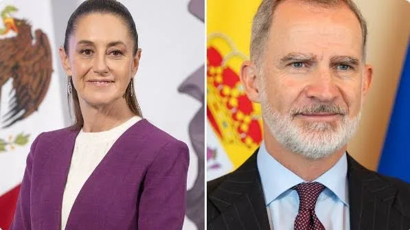 La Casa Real confirma encuentro entre Sheinbaum y el rey Felipe VI; visitará la CDMX la próxima semana
