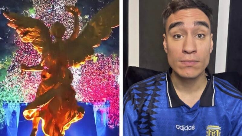 Argentino defiende en TikTok la fiesta mexicana en el Mundial